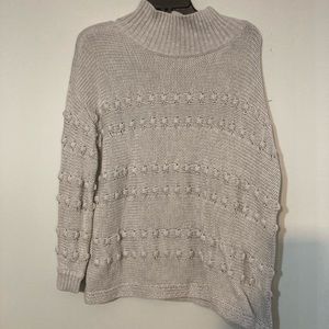 NIC+ZOE Women's Adore Ball Top Light Grey Size XL